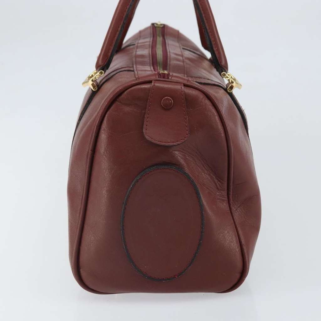 Cartier Must De Cartier Burgundy Leather Good condition - Model View