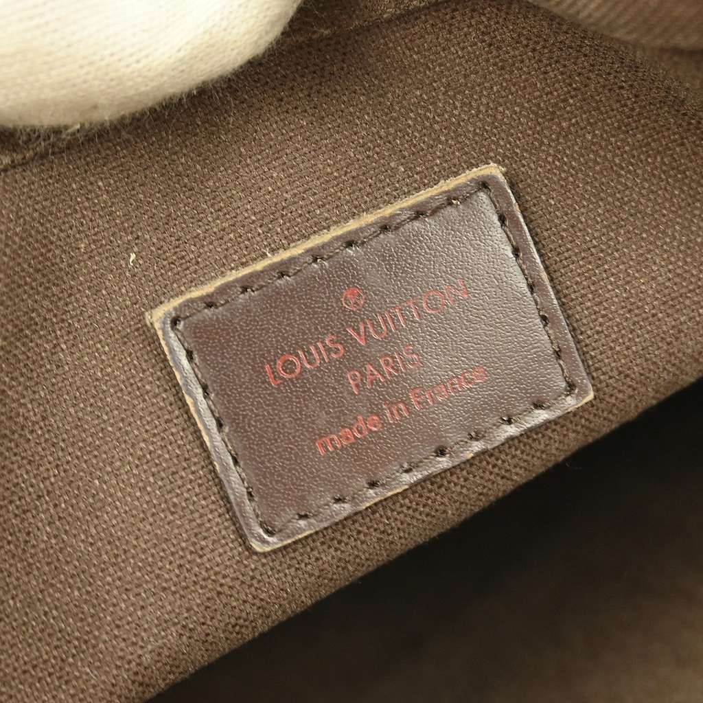 Louis Vuitton Trotteur Beaubourg Handbag Brown Canvas Fair condition - Box View