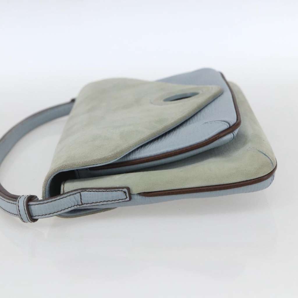 Loewe Vintage Handbag Blue Leather Fair condition - Inside View