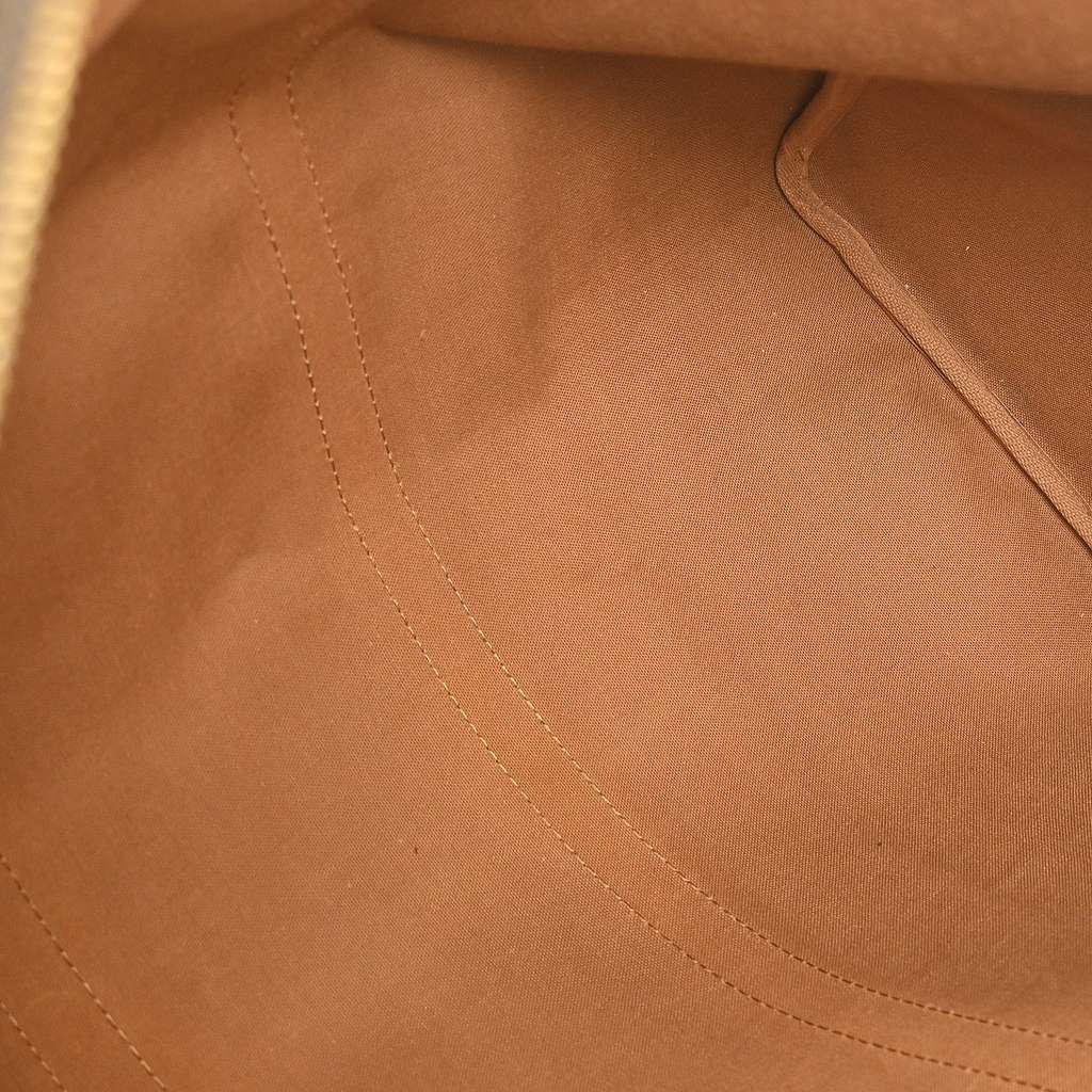 Louis Vuitton Keepall Bag Brown Canvas Fair condition - Inside View