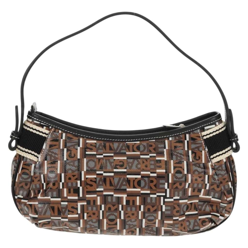 Salvatore Ferragamo Gancini handbag Other Leather Good condition - Back View