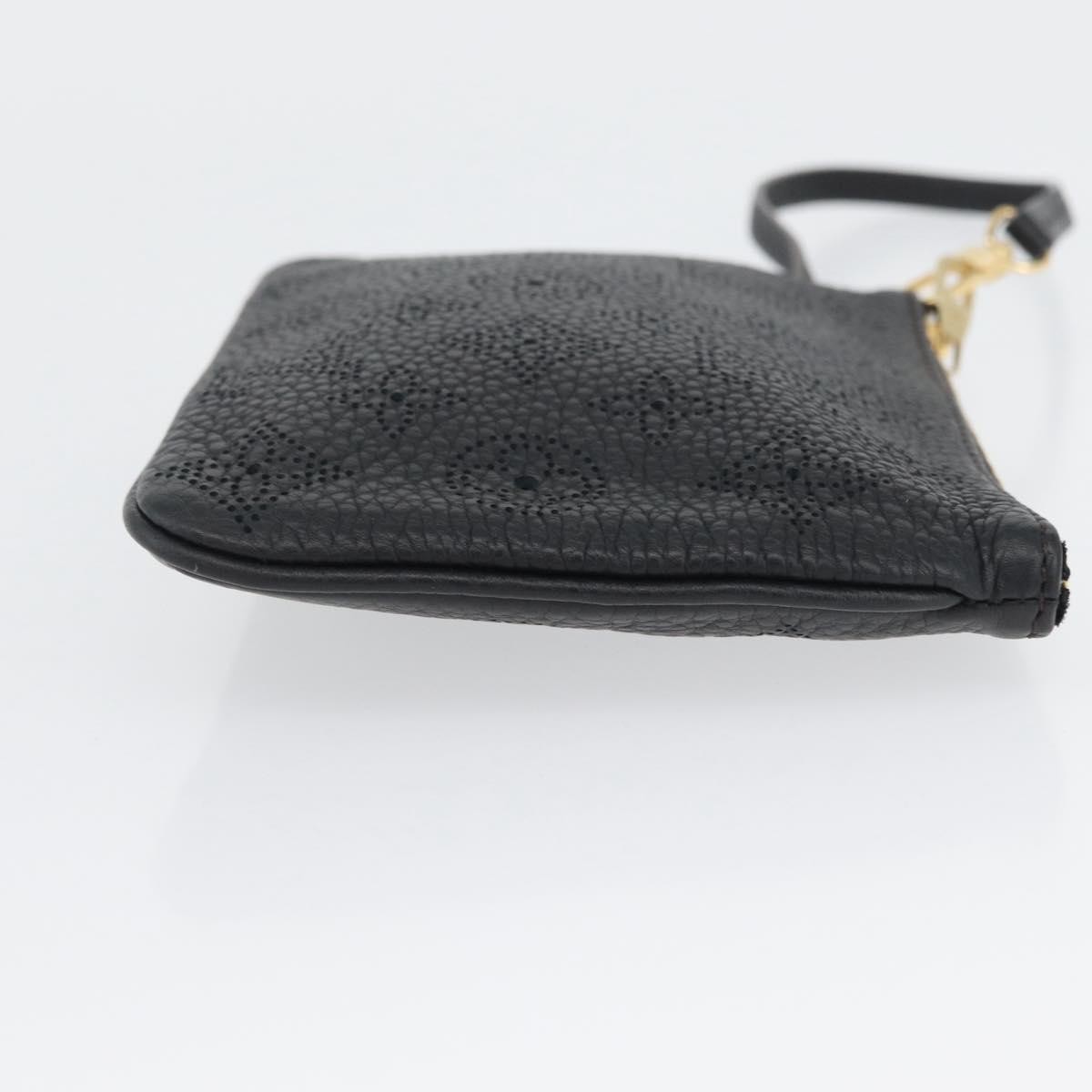 Louis Vuitton Selene Pochette Black Leather Good condition - Inside View