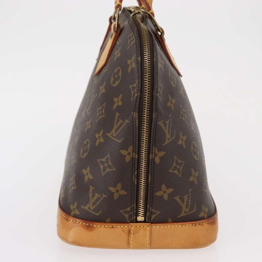 Louis Vuitton Alma Handbag Brown Canvas Fair condition - Inside View