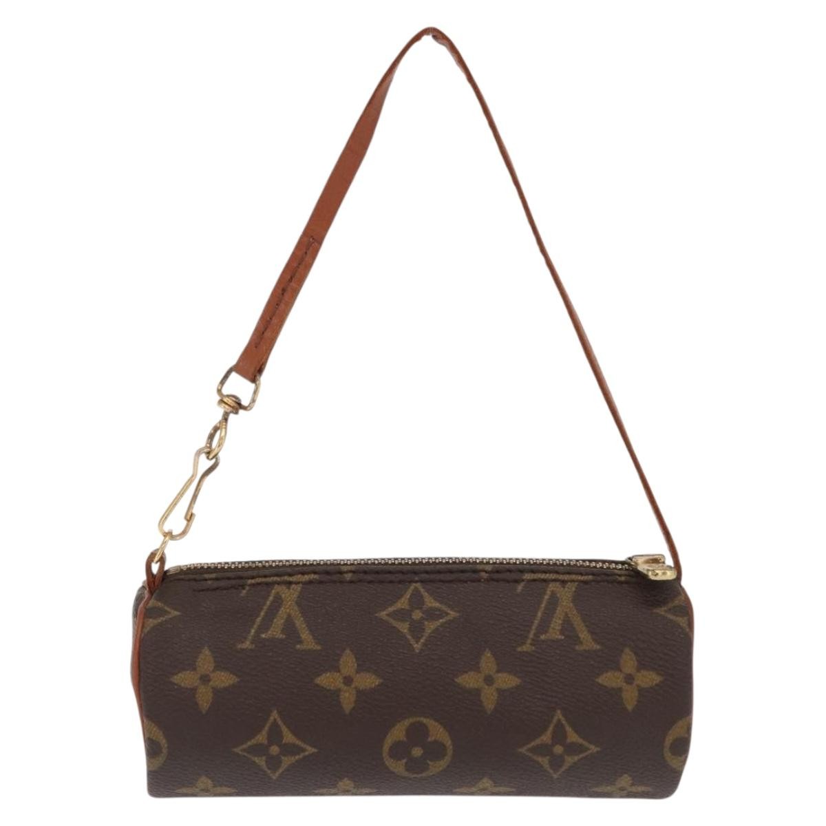 Louis Vuitton Papillon Pochette Brown Canvas Good condition - Back View