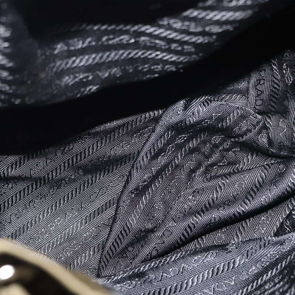 Prada Double Front Pocket Backpack Khaki Good condition - Box View