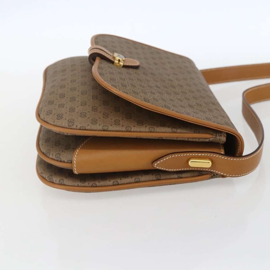 Gucci Micro GG supreme shoulder bag Beige Canvas Good condition - Model View