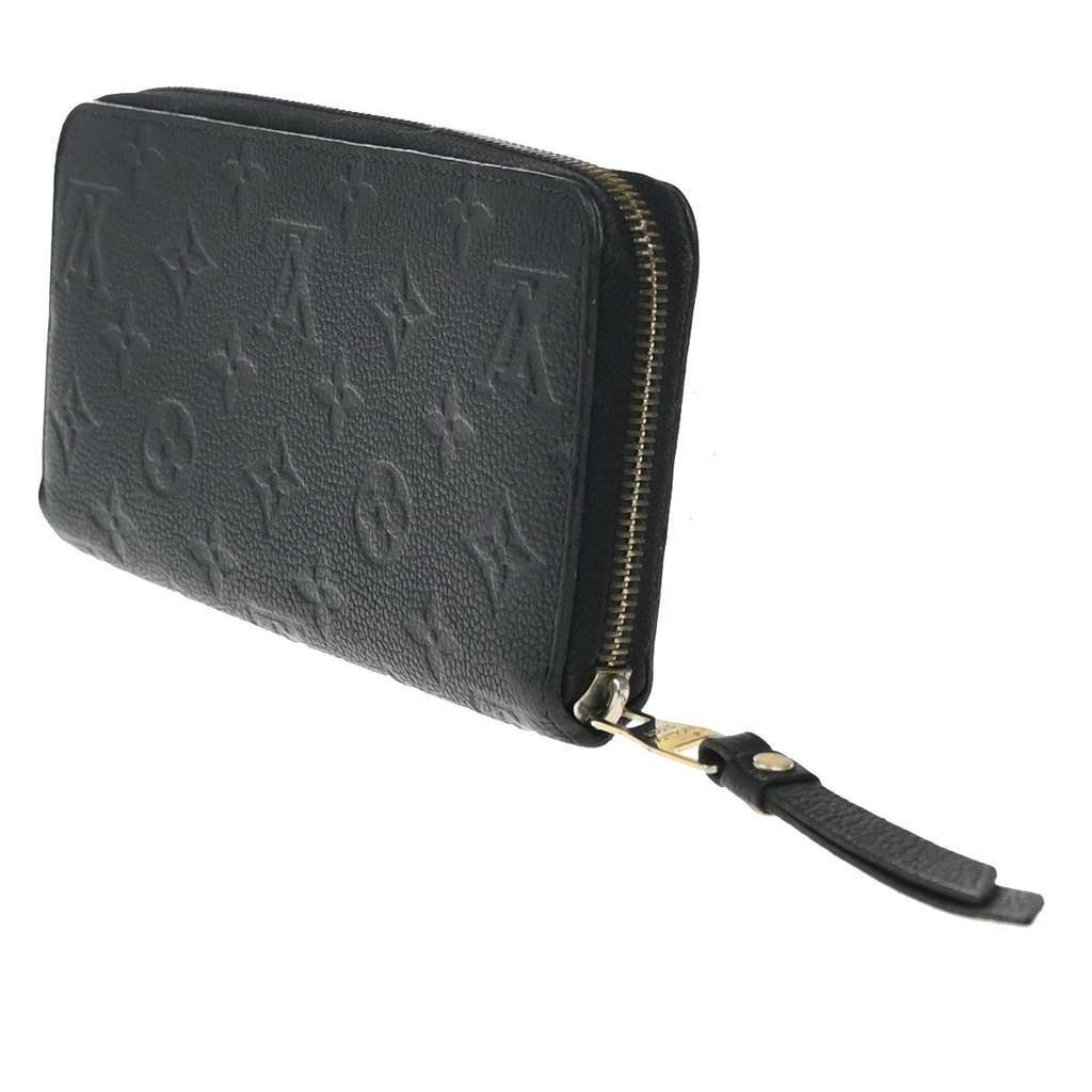 Louis Vuitton Portefeuille zippy Monogramme Empreinte Black Leather Good condition - Model View