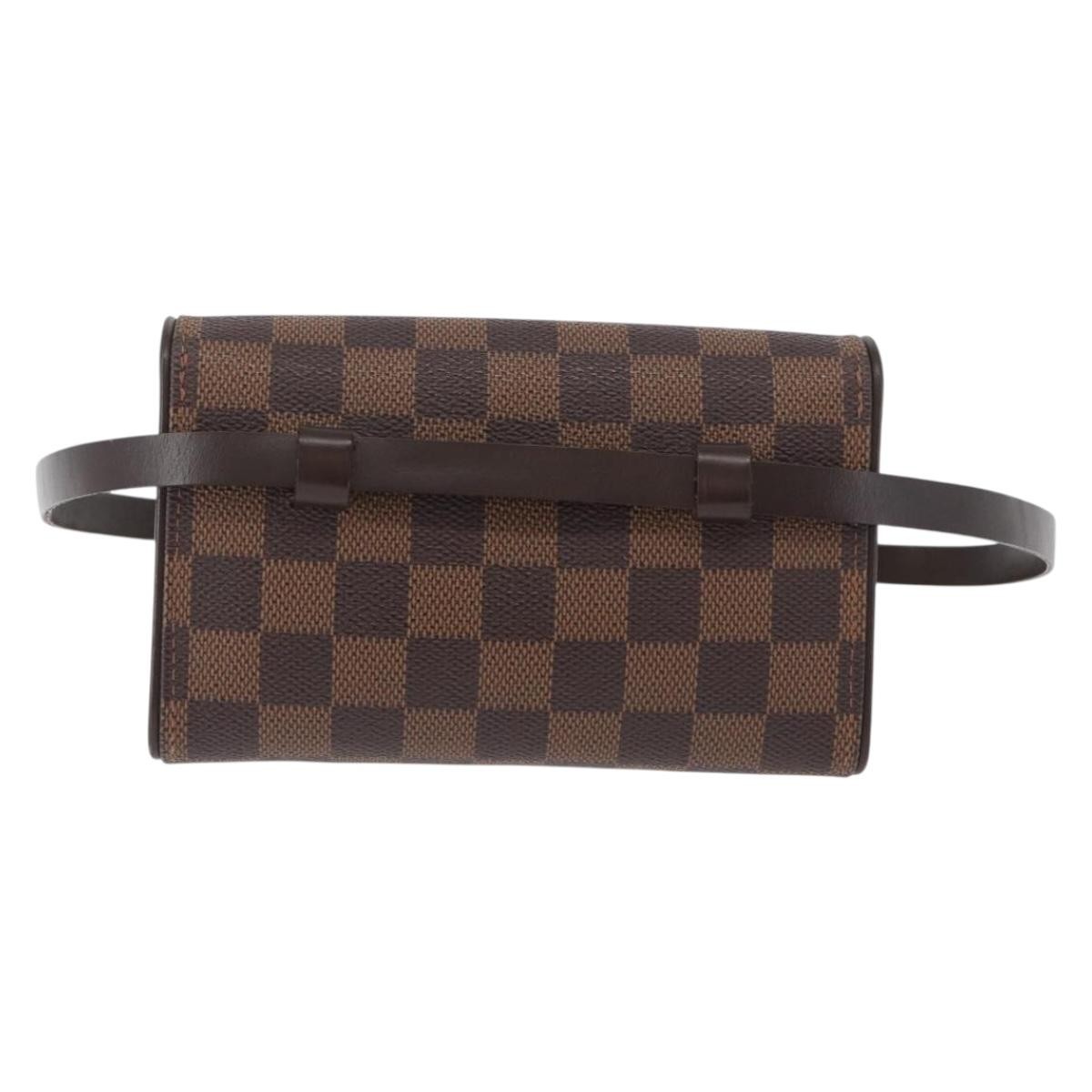Louis Vuitton Florentine Waist Bag Brown Canvas Good condition - Back View
