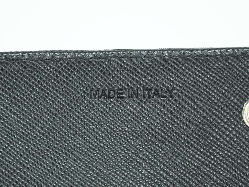 Prada Continental Wallet Black Good condition - Box View
