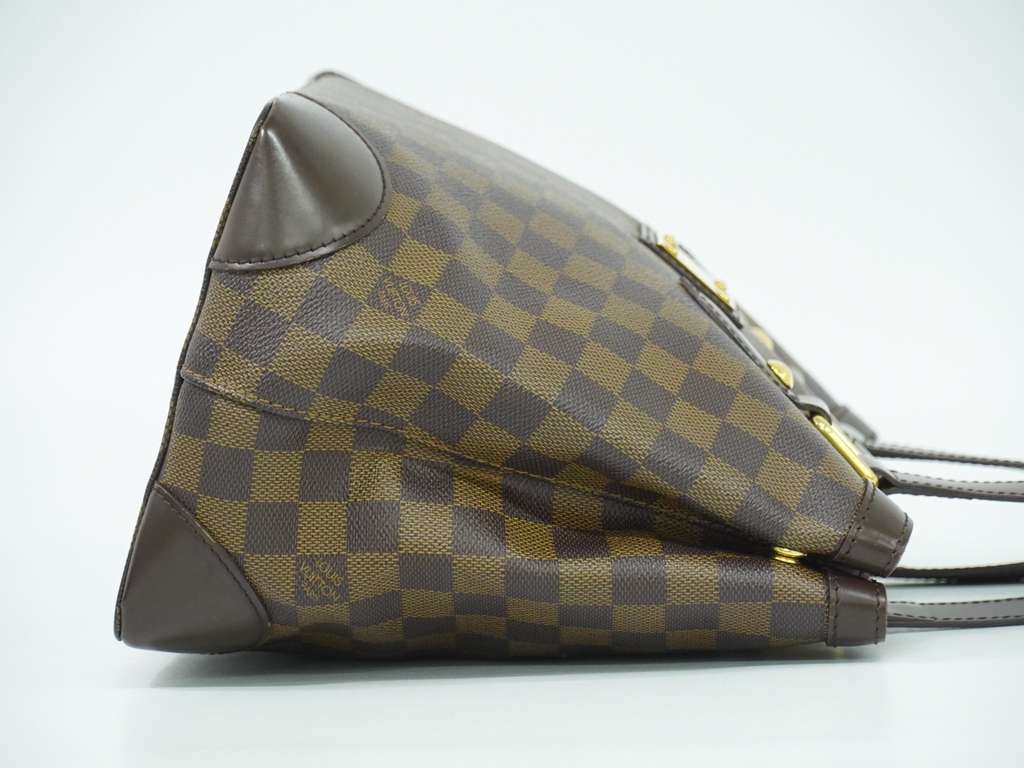 Louis Vuitton Hampstead Handbag Brown Canvas Good condition - Inside View
