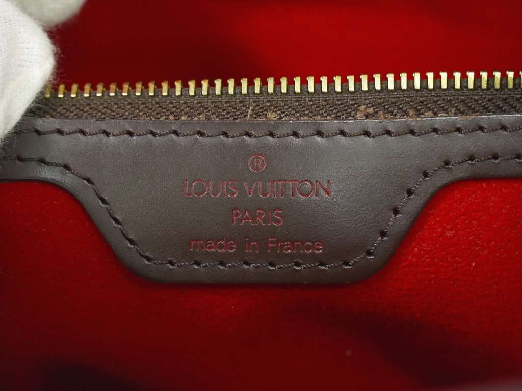 Louis Vuitton Hampstead Handbag Brown Canvas Good condition - Box View