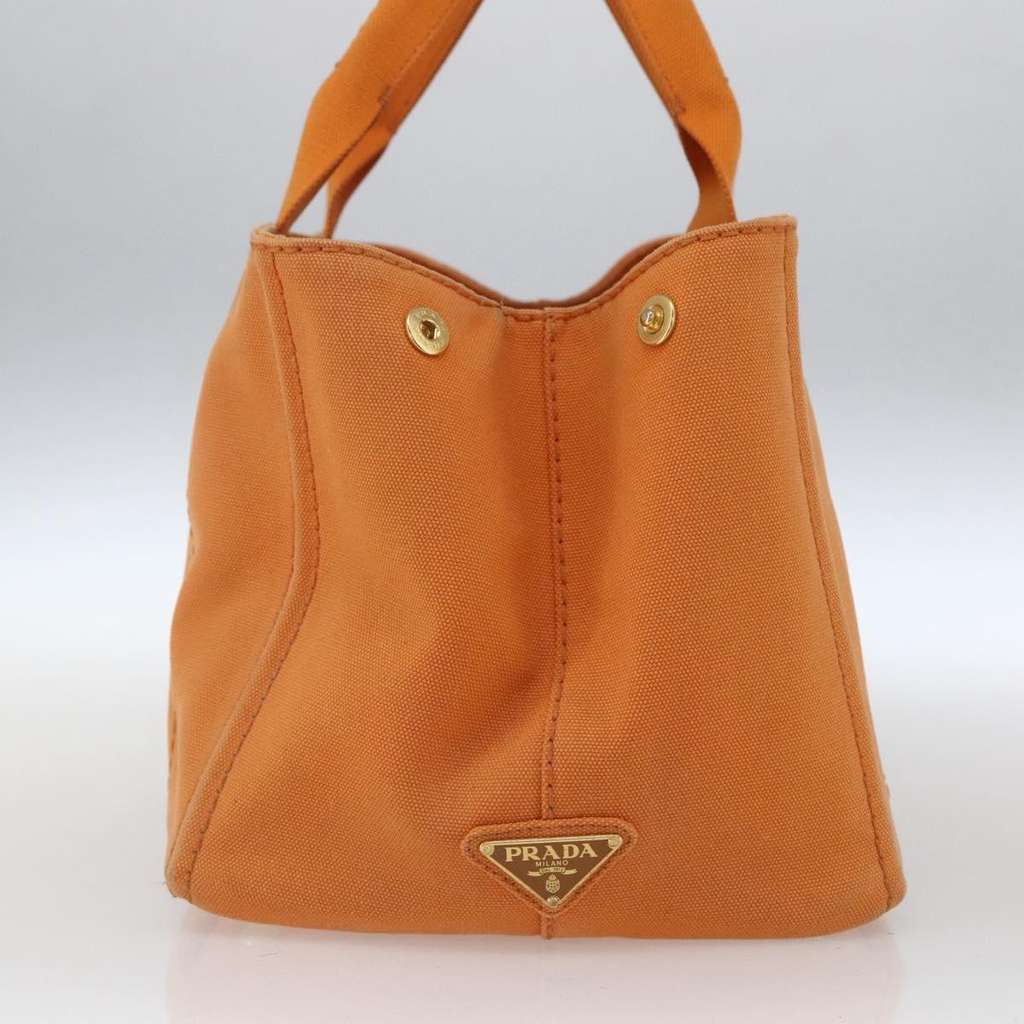 Prada Canapa Tote Orange Canvas Good condition - Inside View