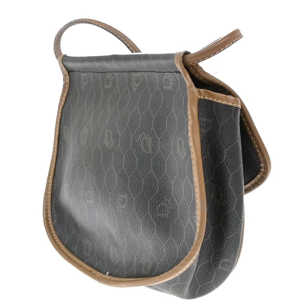 Christian Dior Vintage Honeycomb Shoulder Bag Brown Good condition - Model View