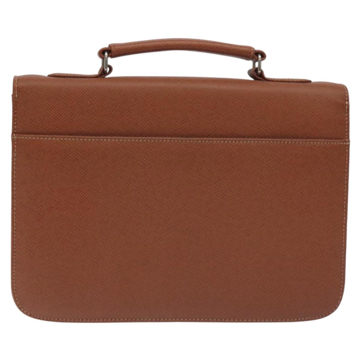 Balenciaga Vintage handbag Brown Leather Good condition - Back View