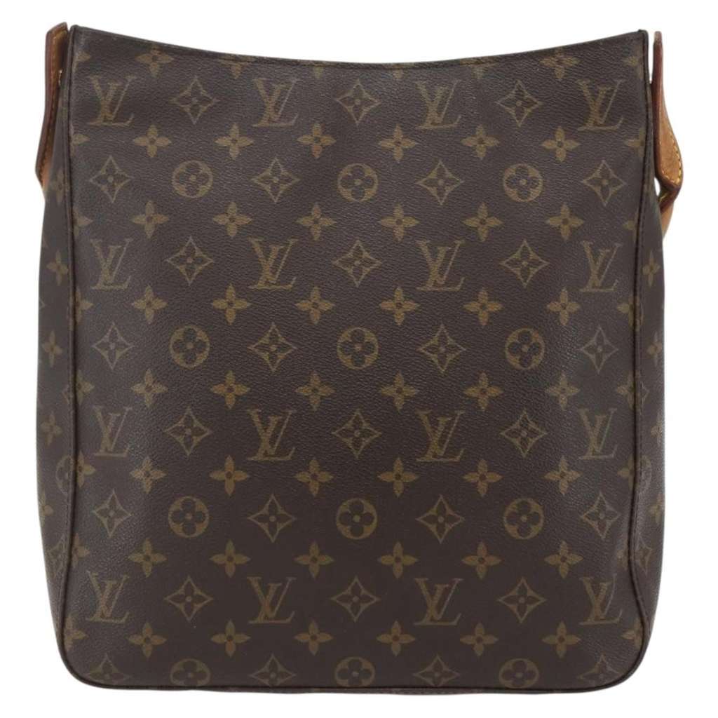 Louis Vuitton Looping Handbag Brown Canvas Good condition - Back View