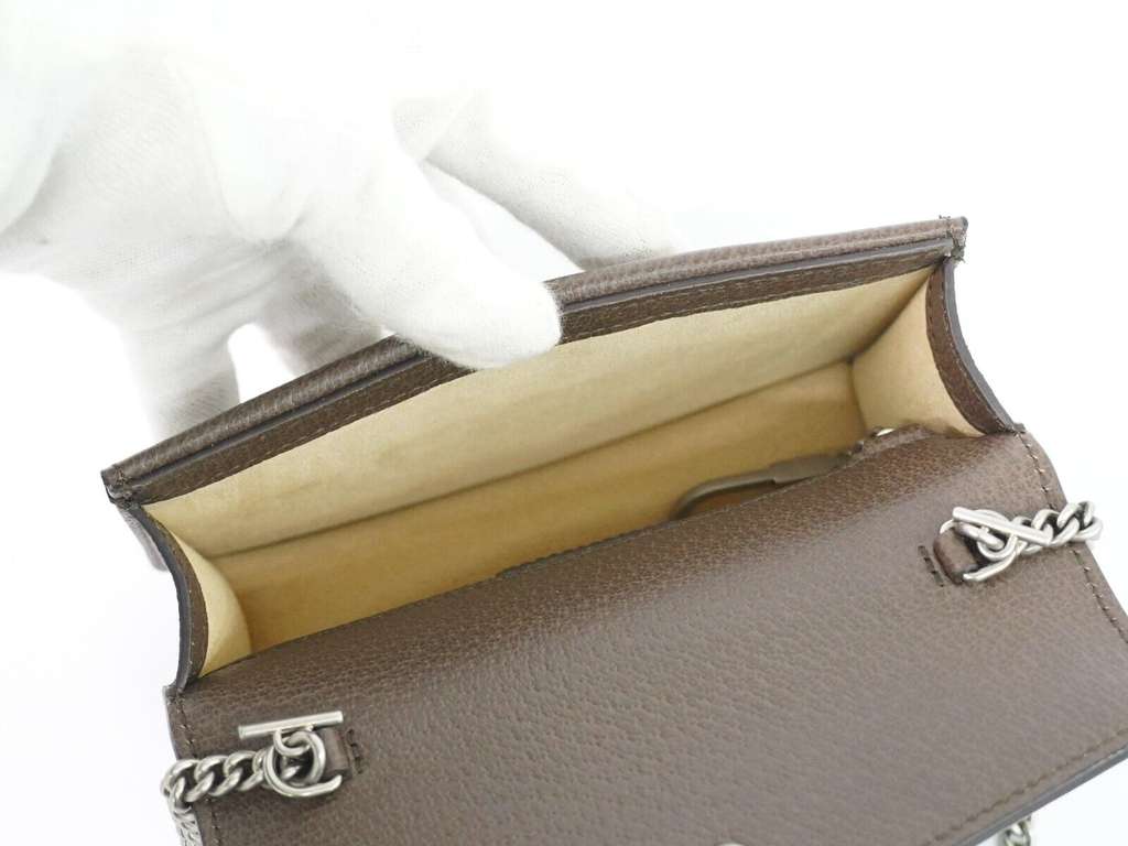 Gucci Dionysus Flap Messenger Bag Beige Canvas Very good condition - Box View