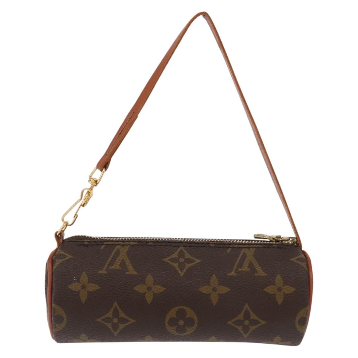 Louis Vuitton Papillon Pochette Brown Canvas Good condition - Back View