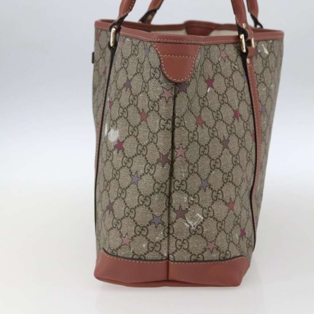Gucci Joy Plus Tote Beige Canvas Good condition - Model View
