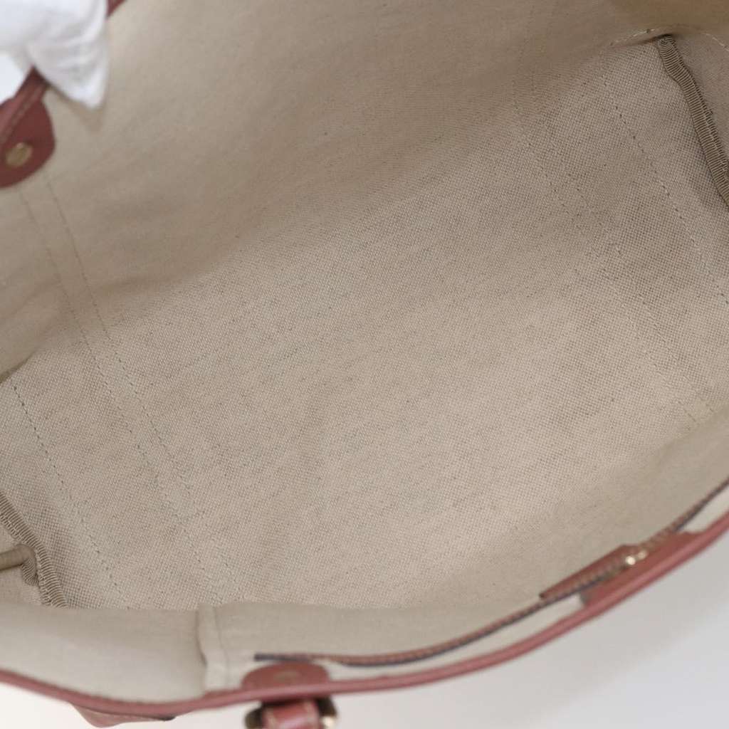 Gucci Joy Plus Tote Beige Canvas Good condition - Box View