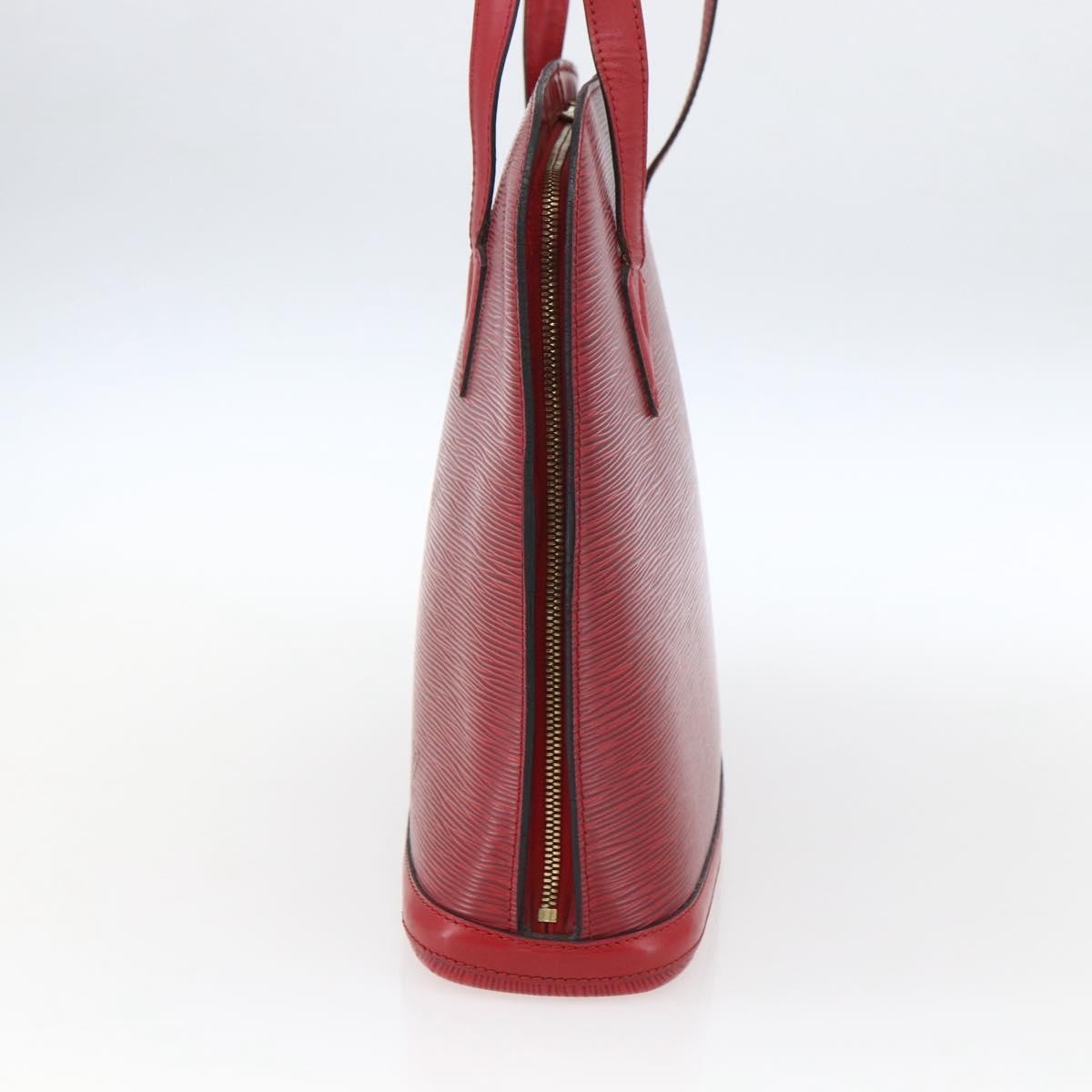 Louis Vuitton Lussac Handbag Red Leather Fair condition - Inside View