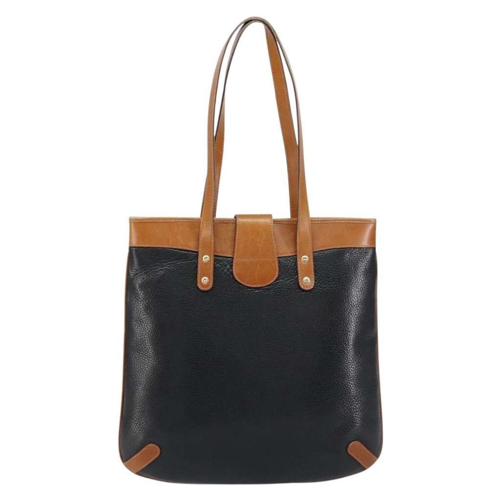 Celine Tote bag Black Leather Fair condition - Back View