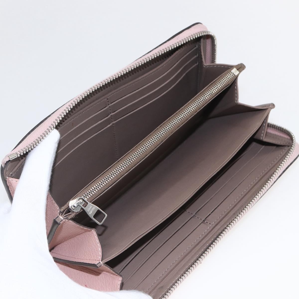 Louis Vuitton Comete Wallet Pink Leather Good condition - Box View