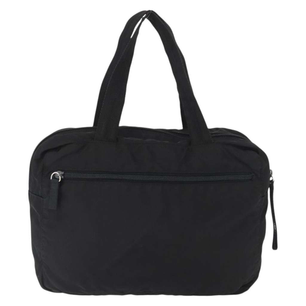 Prada Vintage Zip Handbag Black Good condition - Back View