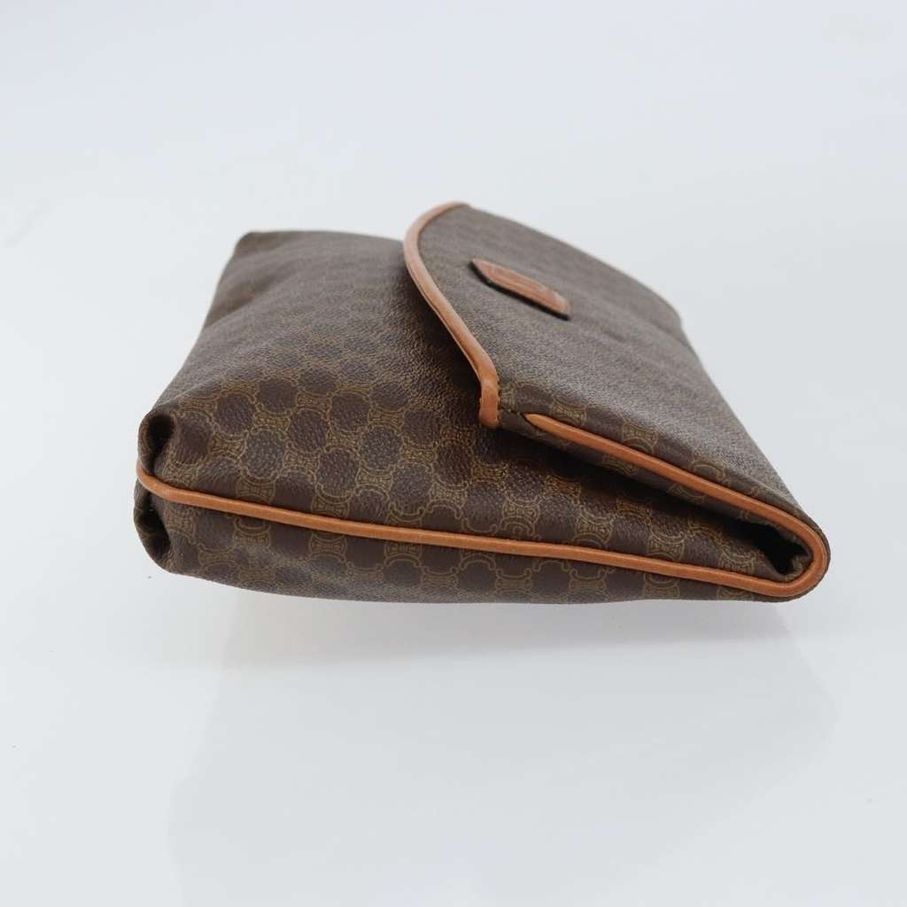 Celine Macadam Pochette Brown Canvas Good condition - Inside View