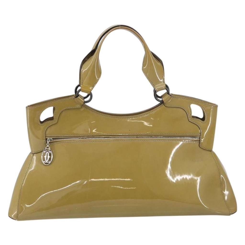 Cartier Marcello Handbag Yellow Good condition - Back View