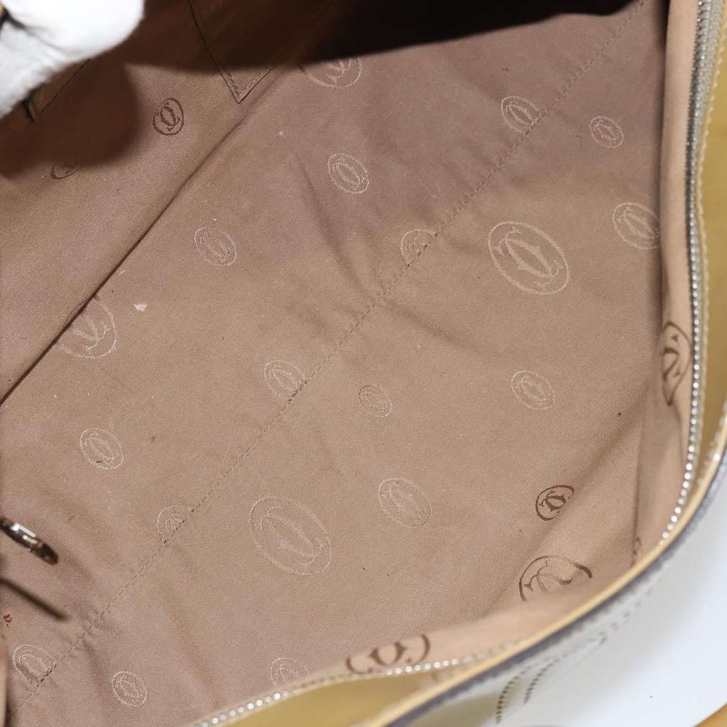 Cartier Marcello Handbag Yellow Good condition - Box View