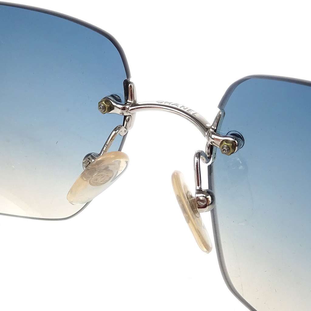 Chanel CHANEL Logo Sunglasses Eye Wear Other Plastic Good condition - Model View