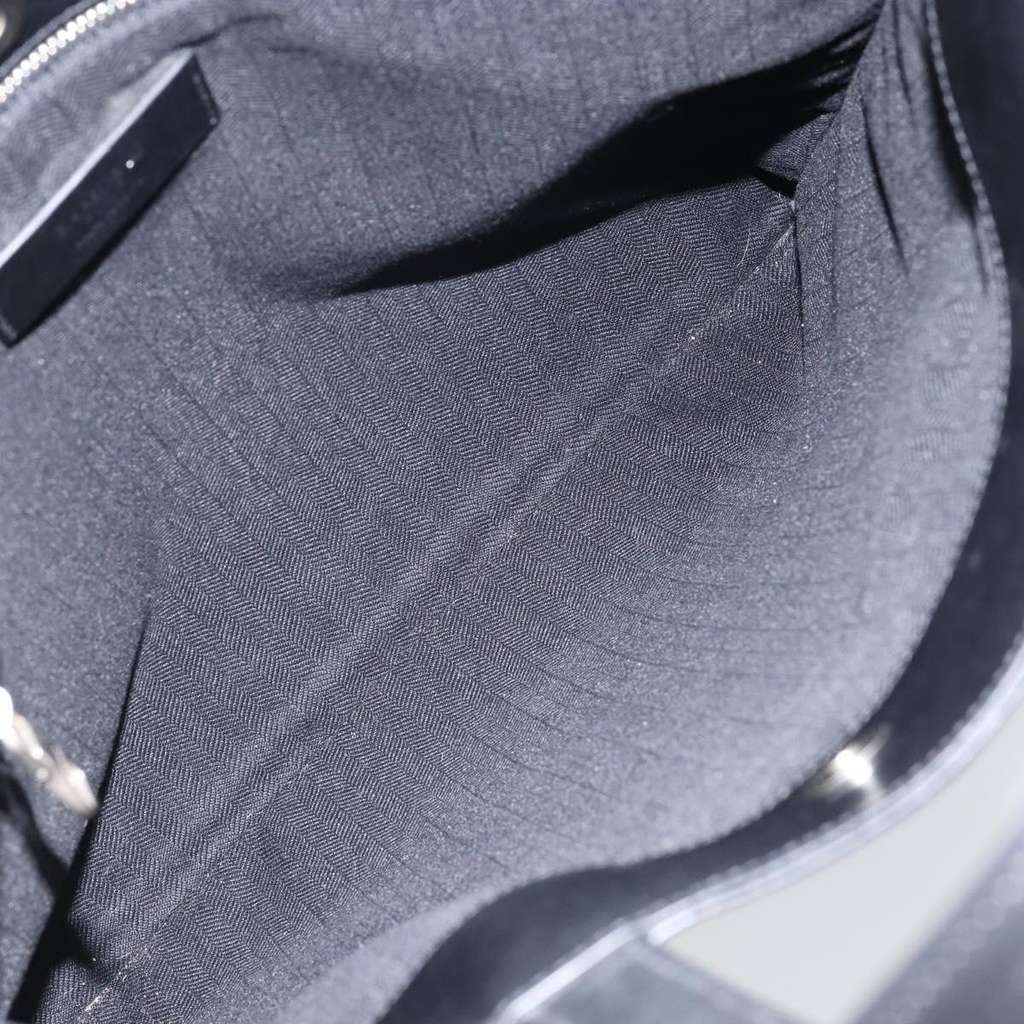 Loewe Vintage Anagram Tote Black Leather Good condition - Box View