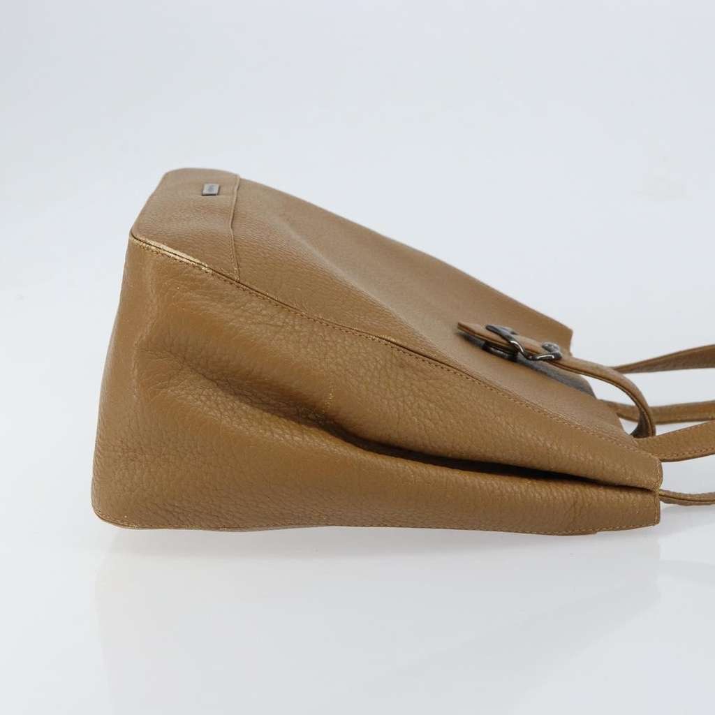 Saint Laurent Vintage Handbag Brown Leather Good condition - Inside View