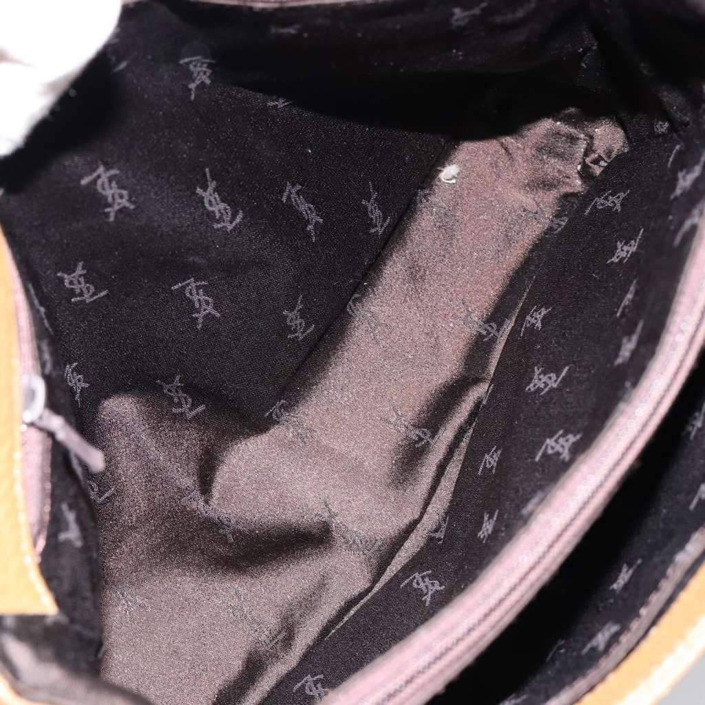 Saint Laurent Vintage Handbag Brown Leather Good condition - Box View