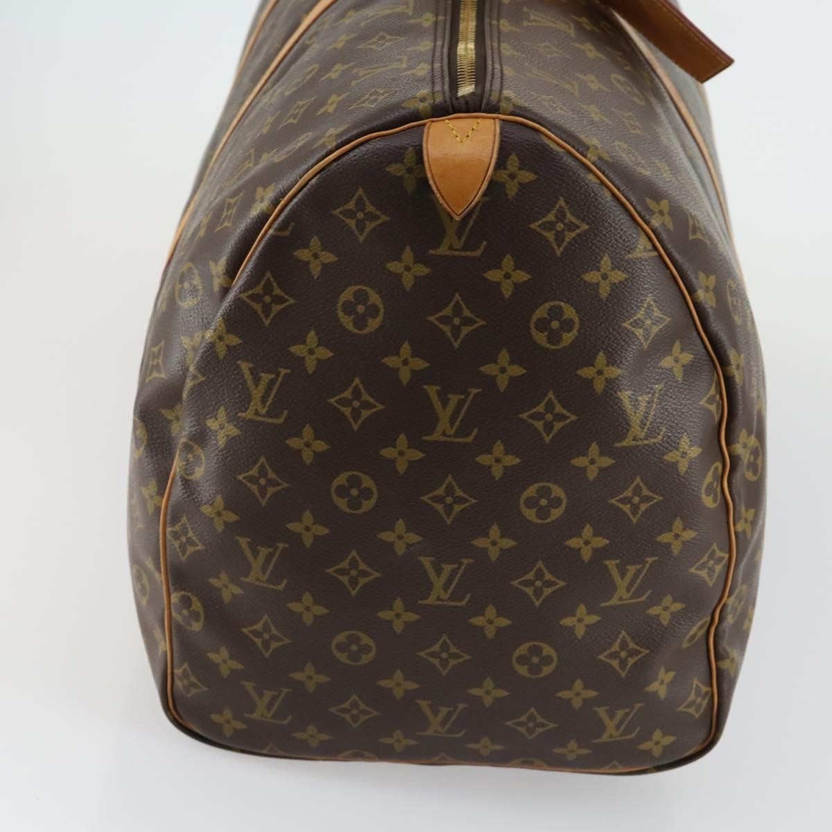 Louis Vuitton Keepall Bag Brown Canvas Good condition - Model View