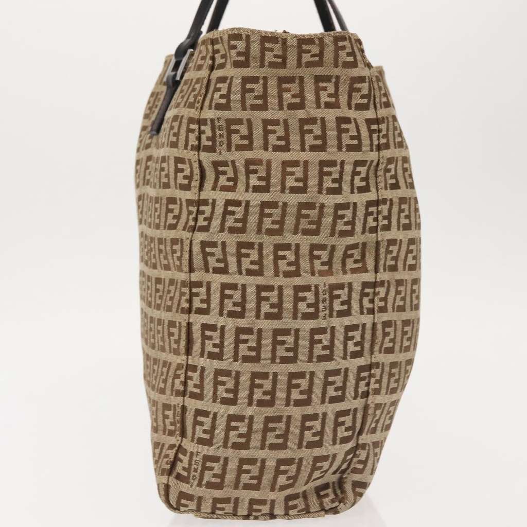 Fendi Vintage Tote Beige Canvas Good condition - Inside View