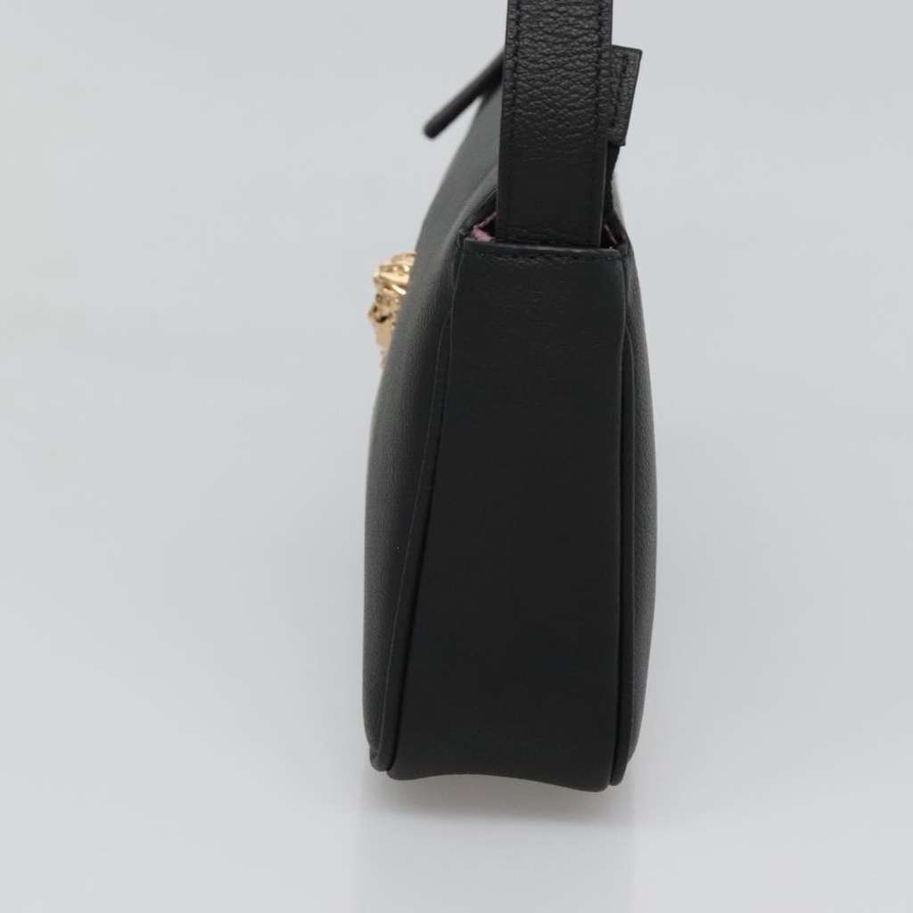 Versace Medusa Shoulder Bag Black Leather Very good condition - Model View