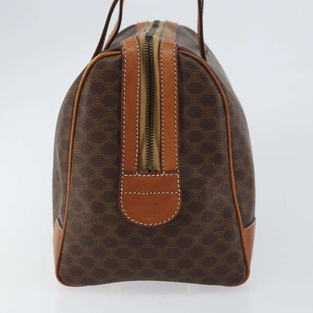 Celine Macadam Handbag Brown Canvas Good condition - Model View
