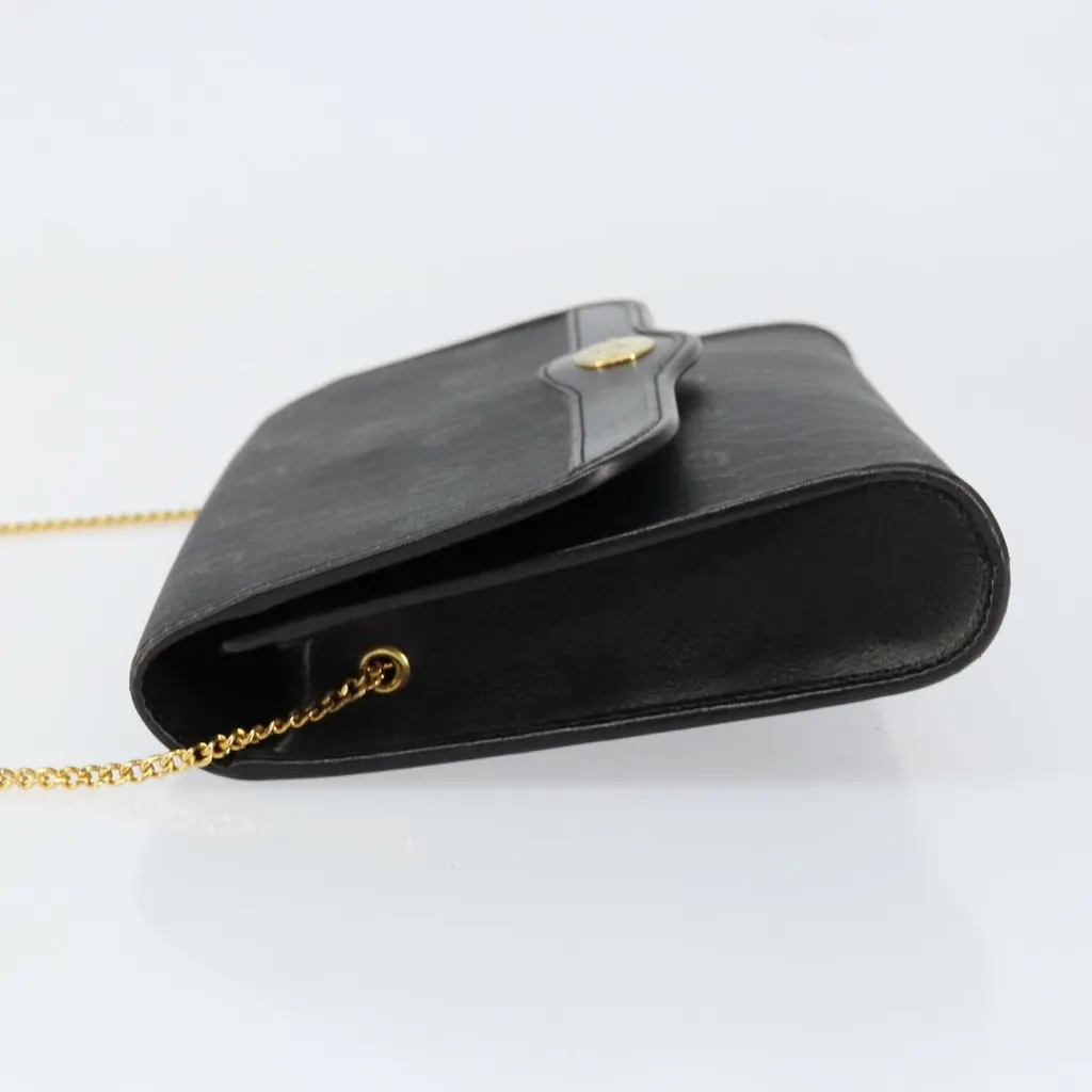 Dior Vintage Honeycomb Flap Crossbody Bag Black Canvas Good - Model View