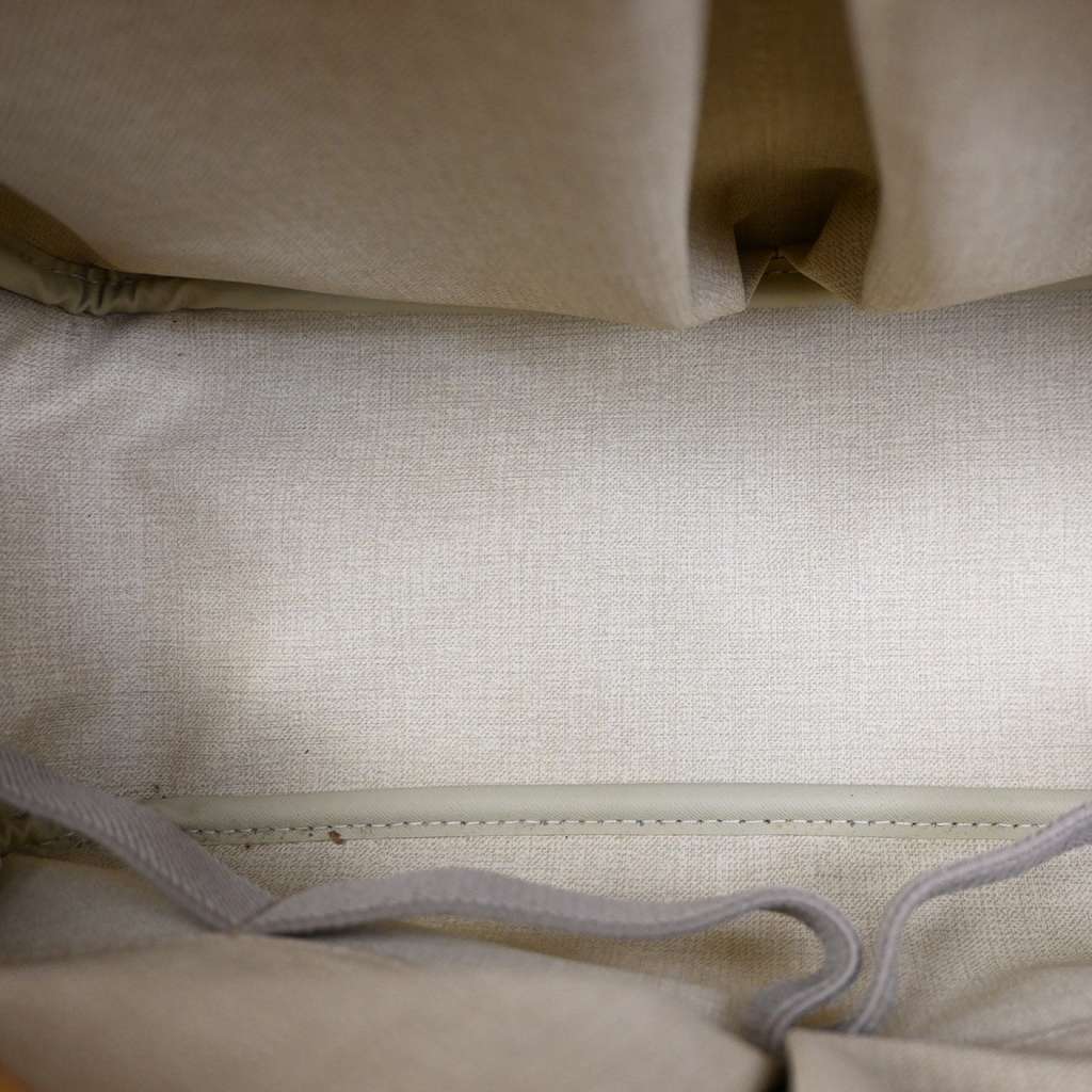 Louis Vuitton Deauville Handbag Brown Leather Good condition - Box View