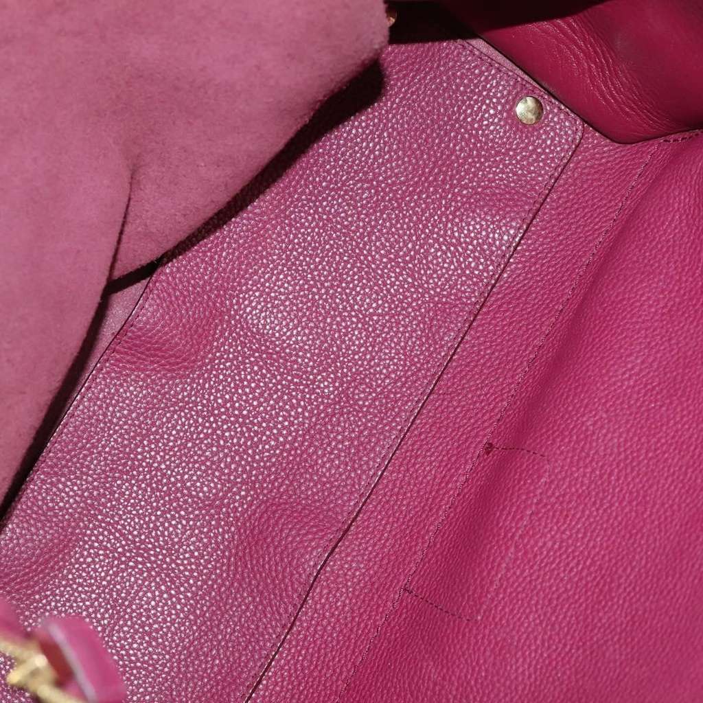 Salvatore Ferragamo Amy Tote Purple Leather Good condition - Box View