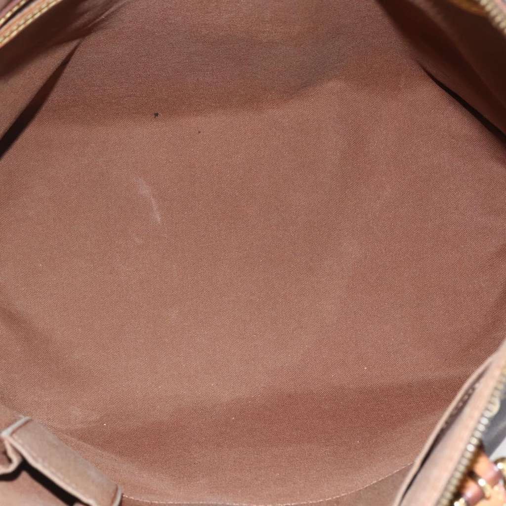 Louis Vuitton Palermo Handbag Brown Canvas Fair condition - Box View