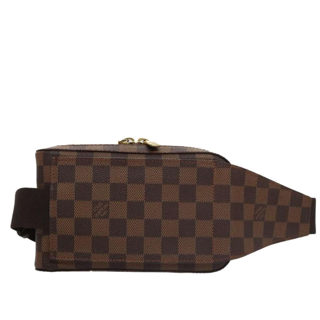 Louis Vuitton Geronimos Waist Bag Brown Canvas Good condition - Back View