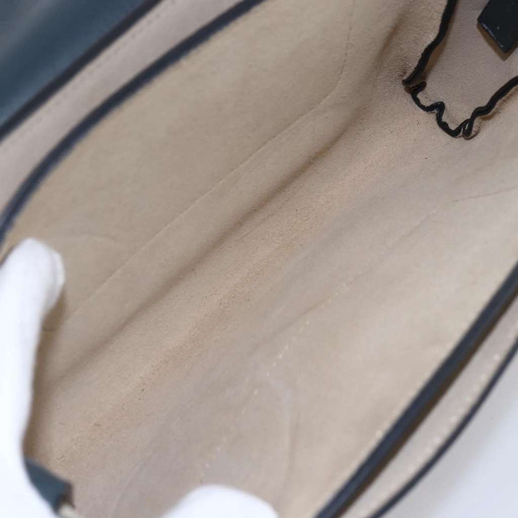 Chloe Faye Shoulder Bag Blue Suede Good condition - Box View