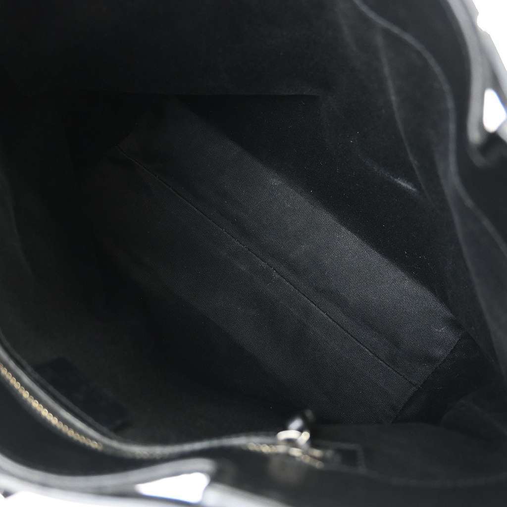 Gucci Belted Bucket Tote Black Canvas Good condition - Inside View