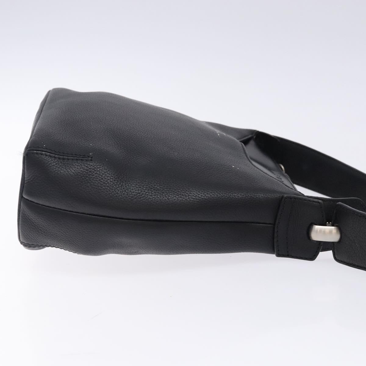 Loewe Vintage Shoulder Bag Black Leather Good condition - Inside View