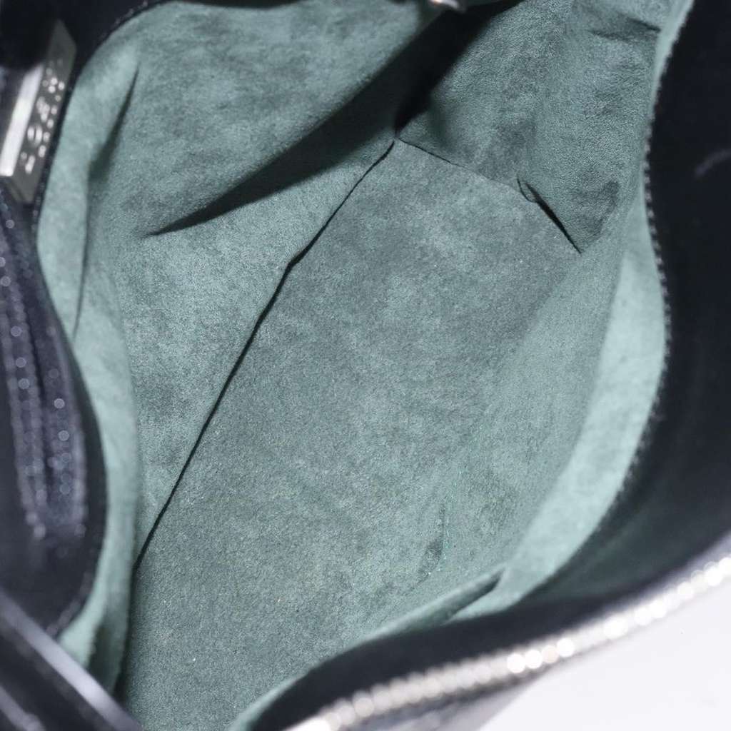 Loewe Vintage Shoulder Bag Black Leather Good condition - Box View