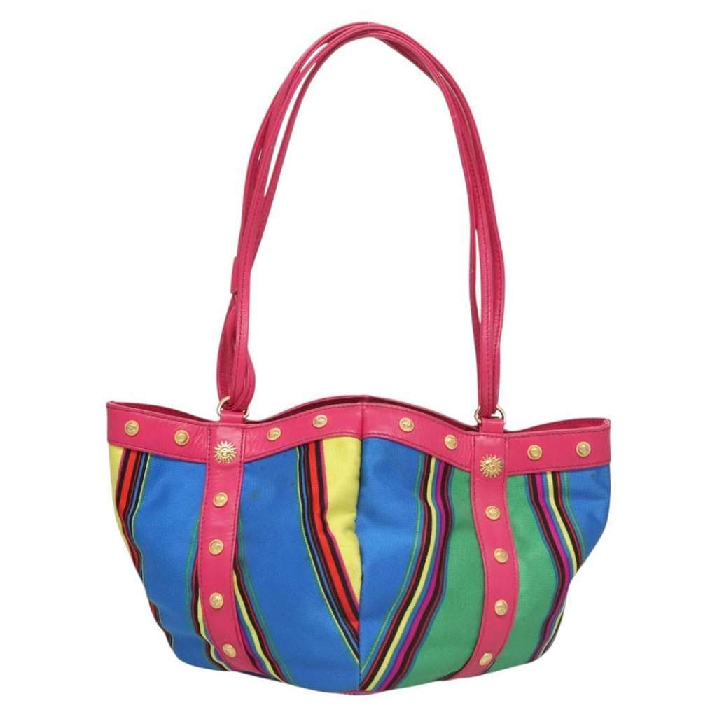 Versace Vintage Shoulder Bag Other Canvas Good condition - Back View