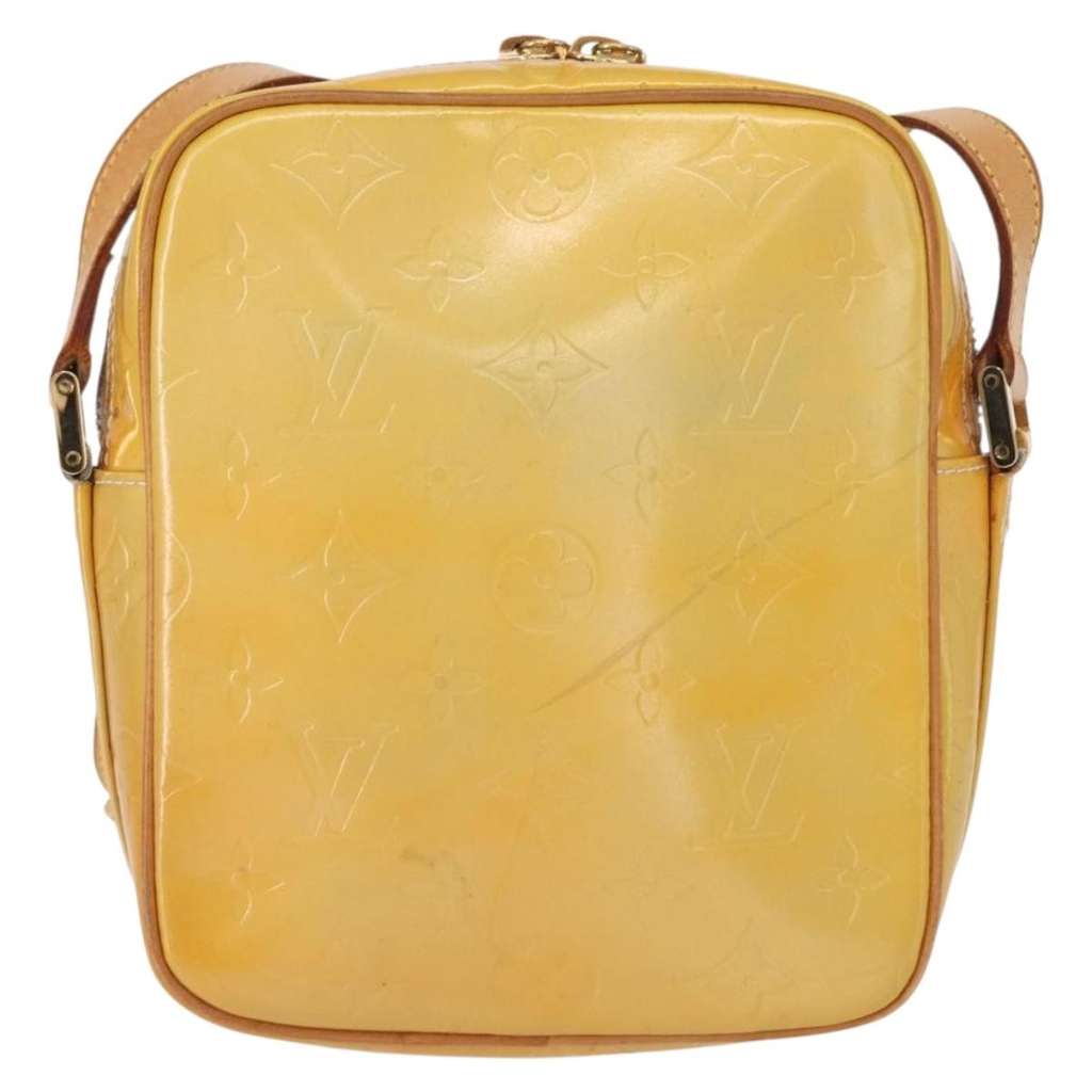 Louis Vuitton Wooster Handbag Yellow Good condition - Back View