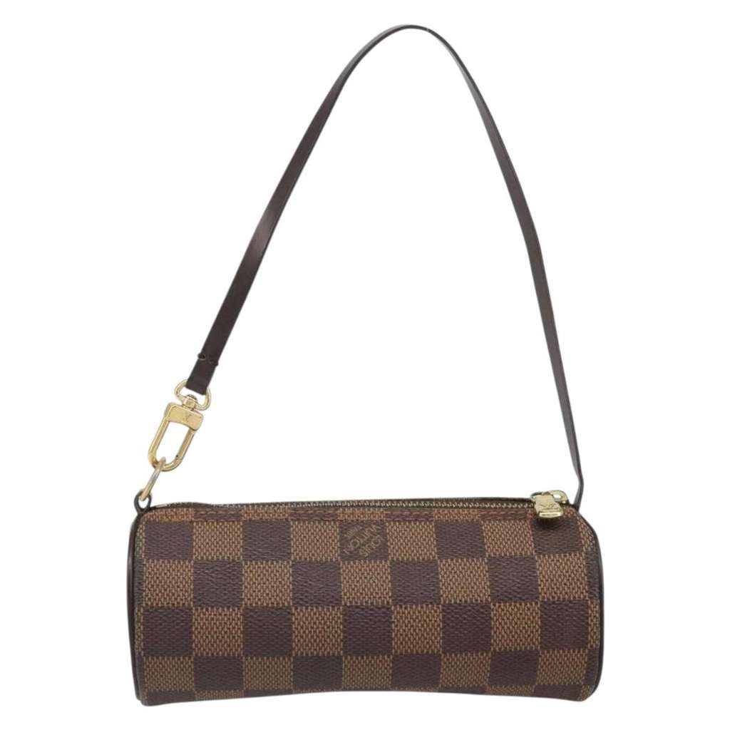 Louis Vuitton Papillon Pochette Brown Canvas Fair condition - Back View